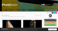 Desktop Screenshot of iphoneyardim.net